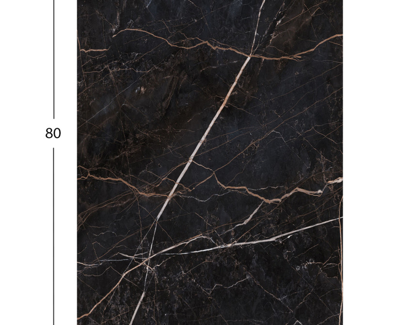 ΕΠΙΦΑΝΕΙΑ ΤΡΑΠΕΖΙΟΥ HPL ΟΡΘΟΓΩΝΙΑ HM6350.34 BLACK MARBLE 60x80εκ.