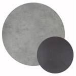 ΕΠΙΦΑΝΕΙΑ ΤΡΑΠΕΖΙΟΥ HPL ΣΤΡΟΓΓΥΛΗ HM5842.32 CEMENT Φ70εκ.