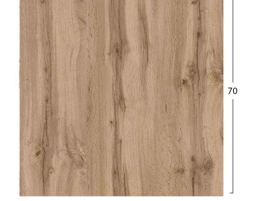 ΕΠΙΦΑΝΕΙΑ ΤΡΑΠΕΖΙΟΥ HPL ΤΕΤΡΑΓΩΝΗ HM5838.36 SONAMA OAK 70x70εκ.