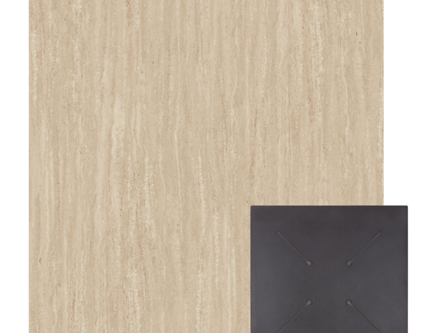 ΕΠΙΦΑΝΕΙΑ ΤΡΑΠΕΖΙΟΥ HPL ΤΕΤΡΑΓΩΝΗ HM5839.35 TRAVERTINE 80x80εκ.