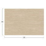 ΕΠΙΦΑΝΕΙΑ ΤΡΑΠΕΖΙΟΥ HPL ΟΡΘΟΓΩΝΙΑ HM5840.35 TRAVERTINE 120x80εκ.