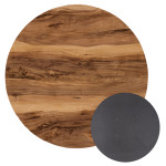 ΕΠΙΦΑΝΕΙΑ ΤΡΑΠΕΖΙΟΥ HPL ΣΤΡΟΓΓΥΛΗ HM5841.30 INDIAN SHESHAM Φ60εκ.