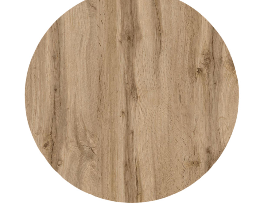 ΕΠΙΦΑΝΕΙΑ ΤΡΑΠΕΖΙΟΥ HPL ΣΤΡΟΓΓΥΛΗ HM5842.36 SONAMA OAK Φ70εκ.