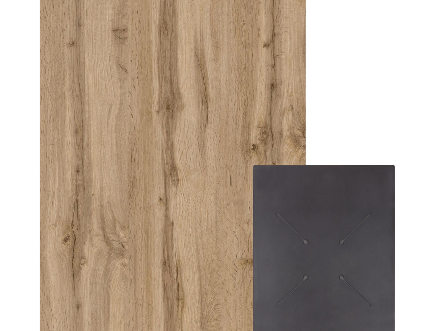 ΕΠΙΦΑΝΕΙΑ ΤΡΑΠΕΖΙΟΥ HPL ΟΡΘΟΓΩΝΙΑ HM6350.36 SONAMA OAK 60x80εκ.