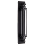 ΑΠΛΙΚΑ ΤΟΙΧΟΥ 2ΦΩΤΗ BEACON HM4463 ΜΕΤΑΛΛΟ ΣΕ ΜΑΥΡΟ 10x10x47Υεκ.