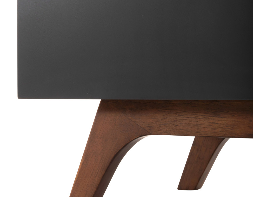 ΜΠΟΥΦΕΣ PREDA HM9747 MDF ΜΕ ΚΑΡΥΔΙ & ΣΚΟΥΡΟ ΓΚΡΙ ΚΑΠΛΑΜΑ 167x28-40x80Υεκ.