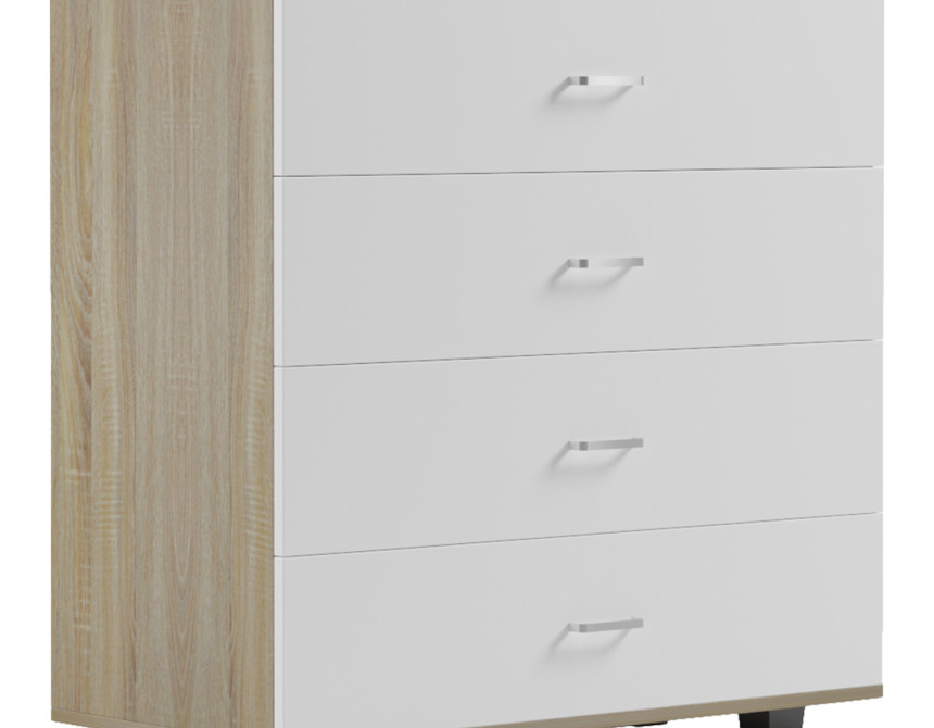 ΣΥΡΤΑΡΙΕΡΑ ΜΕΛΑΜΙΝΗΣ ME 4 ΣΥΡΤΑΡΙΑ SONAMA HM8996.04 80x40x83Yεκ.