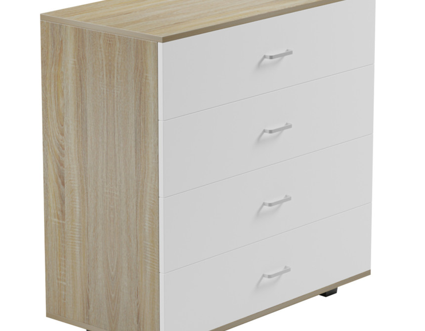 ΣΥΡΤΑΡΙΕΡΑ ΜΕΛΑΜΙΝΗΣ ME 4 ΣΥΡΤΑΡΙΑ SONAMA HM8996.04 80x40x83Yεκ.