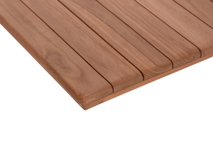 ΕΠΙΦΑΝΕΙΑ ΤΡΑΠΕΖΙΟΥ ΤΕΤΡΑΓΩΝΗ HM18136 ΞΥΛΟ TEAK--ΦΥΣΙΚΟ 70x70x4(πάχος)εκ.