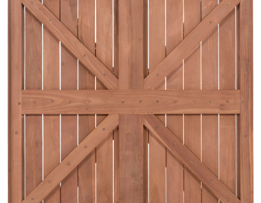 ΕΠΙΦΑΝΕΙΑ ΤΡΑΠΕΖΙΟΥ ΤΕΤΡΑΓΩΝΗ HM18136 ΞΥΛΟ TEAK--ΦΥΣΙΚΟ 70x70x4(πάχος)εκ.