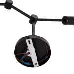 ΦΩΤΙΣΤΙΚΟ ΟΡΟΦΗΣ 4-ΦΩΤΟ LIGHTY HM7405.11 ΜΕΤΑΛΛΟ ΣΕ ΜΑΥΡΟ 57x5x52Υεκ.