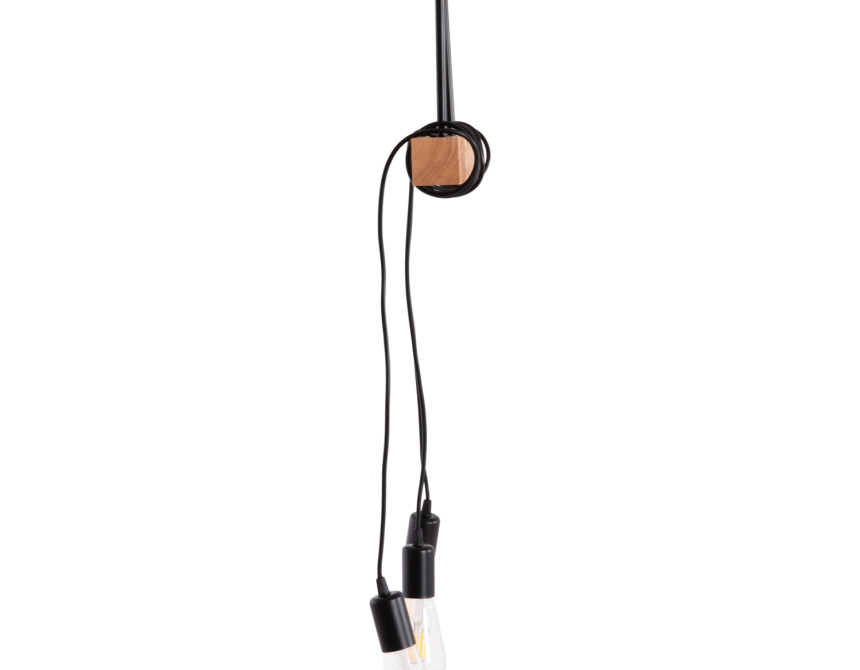 ΦΩΤΙΣΤΙΚΟ ΟΡΟΦΗΣ 3-ΦΩΤΟ VOLKS HM4658 ΜΕΤΑΛΛΟ-ΞΥΛΟ 49,5x5x134,5Υεκ.