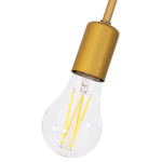 ΑΠΛΙΚΑ ΤΟΙΧΟΥ FRIDRIK HM7399.12 ΜΕΤΑΛΛΟ ΣΕ ΧΡΥΣΟ 12x15,5x28,5Υεκ.