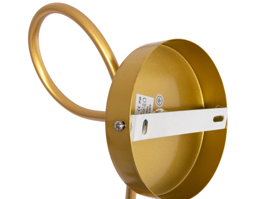 ΑΠΛΙΚΑ ΤΟΙΧΟΥ FRIDRIK HM7399.12 ΜΕΤΑΛΛΟ ΣΕ ΧΡΥΣΟ 12x15,5x28,5Υεκ.