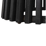 ΤΡΑΠΕΖΙ ΤΡΑΠΕΖΑΡΙΑΣ FRANTZ HM9457.12 ΜΑΣΙΦ MINDI ΞΥΛΟ ΣΕ ΜΑΥΡΟ Φ150x75Υεκ