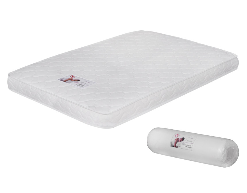 ΣΤΡΩΜΑ ΜΕ FOAM ΧΩΡΙΣ ΕΛΑΤΗΡΙΑ JORDY 110X190 HM374.02  (ROLL PACKING) ΛΕΥΚΟ