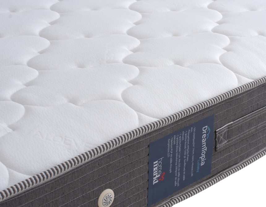 ΣΤΡΩΜΑ DREAMTOPIA ΣΕΙΡΑ LULLABY ALOE VERA HM655.90-200 BONNELL SPRING 90x200 εκ.