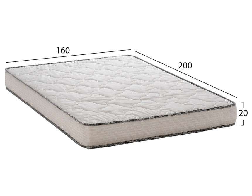 ΣΤΡΩΜΑ DREAMTOPIA ΣΕΙΡΑ RELIEF HM653.160 BONNELL SPRING 160x200 εκ.