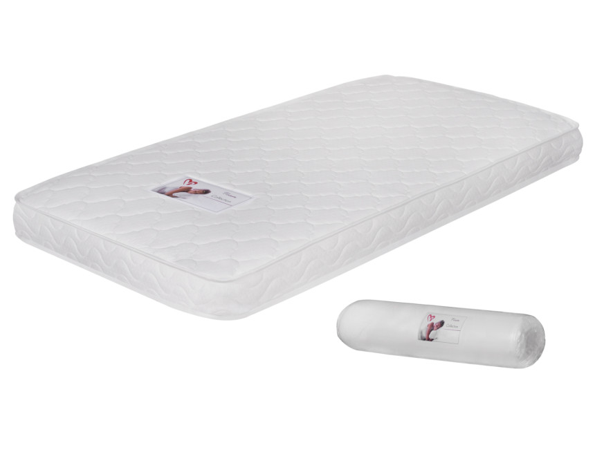 ΣΤΡΩΜΑ ΜΕ FOAM ΧΩΡΙΣ ΕΛΑΤΗΡΙΑ JORDY 90X200 HM374.10  (ROLL PACKING) ΛΕΥΚΟ