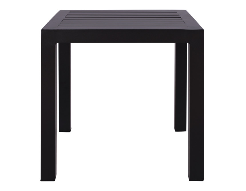 ΤΡΑΠΕΖΙ ΑΛΟΥΜΙΝΙΟΥ QIANA HM5402.02 ΓΚΡΙ 45x45x45,5 εκ.