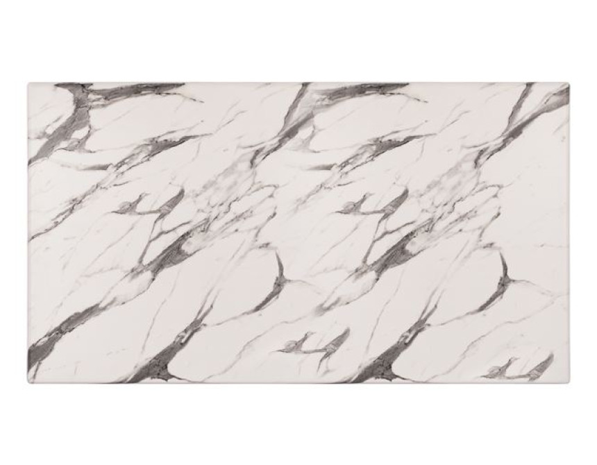 ΕΠΙΦΑΝΕΙΑ ΤΡΑΠΕΖΙΟΥ WERZALIT 120Χ80Χ3.5εκ. MARBLE WHITE-GREY 5657 HM5630.11
