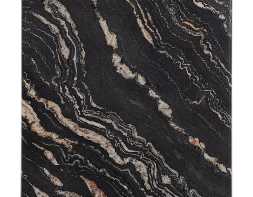 ΕΠΙΦΑΝΕΙΑ ΤΡΑΠΕΖΙΟΥ WERZALIT 60Χ60Χ3.5εκ.  BLACK GOLD MARBLE HM5229.15