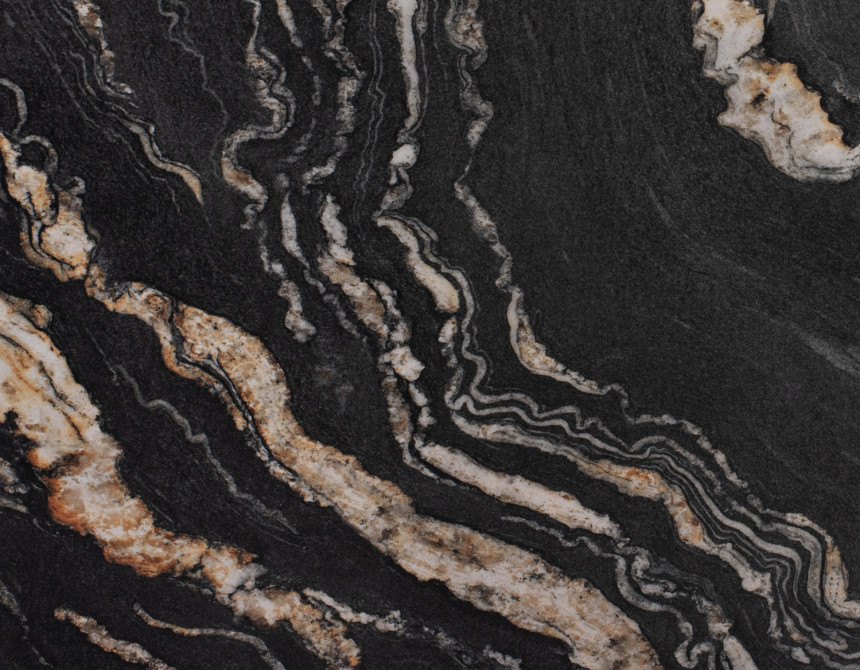 ΕΠΙΦΑΝΕΙΑ ΤΡΑΠΕΖΙΟΥ WERZALIT 60Χ60Χ3.5εκ.  BLACK GOLD MARBLE HM5229.15