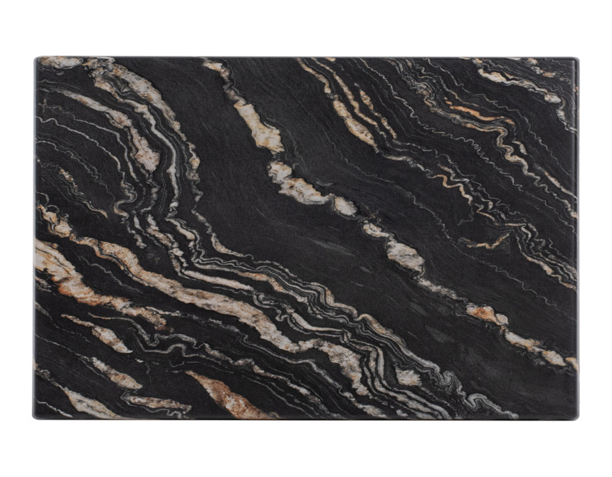 ΕΠΙΦΑΝΕΙΑ ΤΡΑΠΕΖΙΟΥ WERZALIT 120Χ80Χ3.5εκ. BLACK GOLD MARBLE HM5630.15