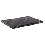 ΕΠΙΦΑΝΕΙΑ ΤΡΑΠΕΖΙΟΥ WERZALIT 120Χ80Χ3.5εκ. BLACK GOLD MARBLE HM5630.15
