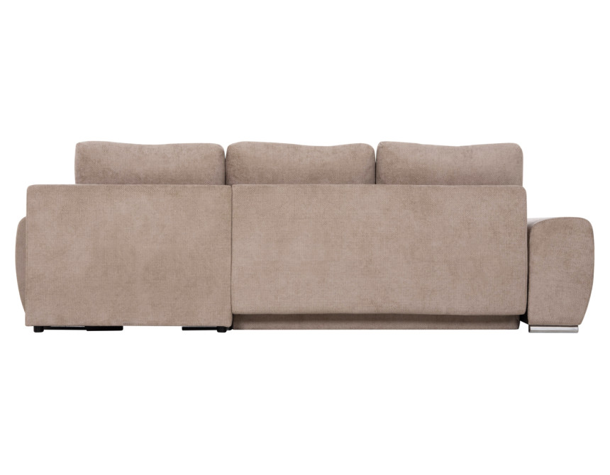 ΚΑΝΑΠΕΣ ΚΡΕΒΑΤΙ ΔΕΞΙΑ ΓΩΝΙΑ COMFYRA HM3336.03R ΜΠΕΖ ΥΦΑΣΜΑ 270x181x75Υεκ
