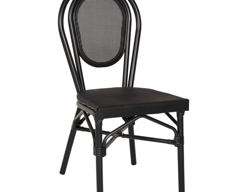ΚΑΡΕΚΛΑ ΑΛΟΥΜΙΝΙΟΥ TRENT BAMBOO LOOK ΜΕ TEXTLINE 45x57x88 εκ. HM5052
