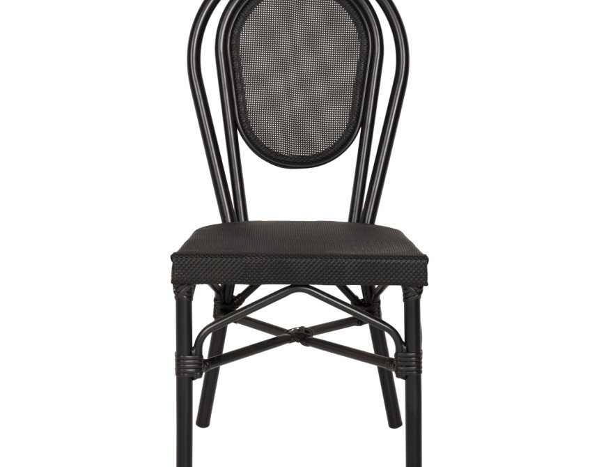 ΚΑΡΕΚΛΑ ΑΛΟΥΜΙΝΙΟΥ TRENT BAMBOO LOOK ΜΕ TEXTLINE 45x57x88 εκ. HM5052
