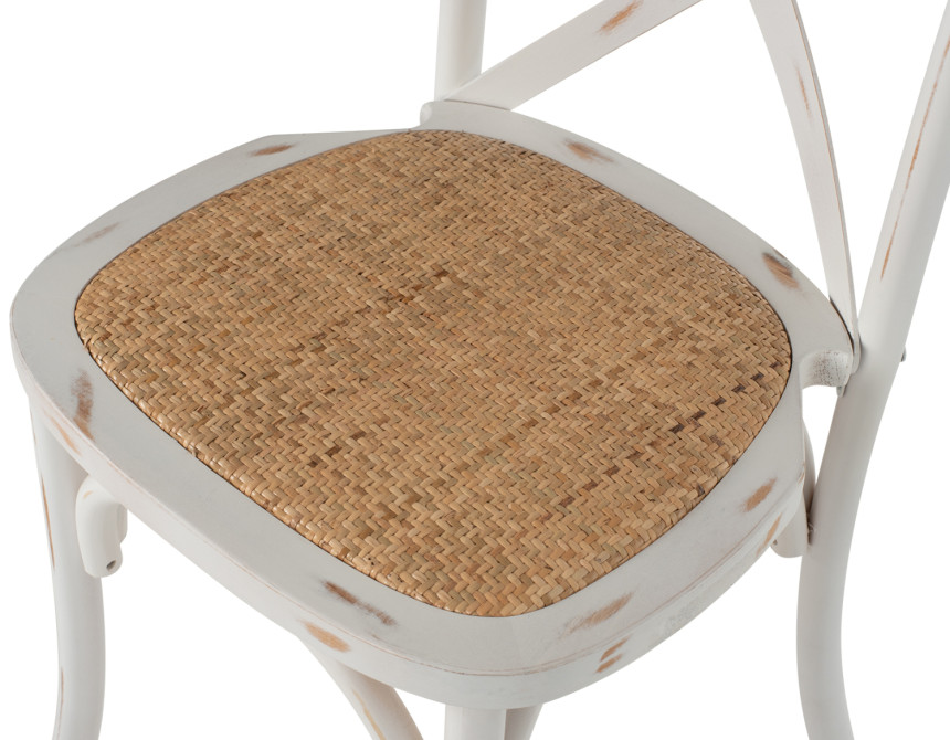 ΚΑΡΕΚΛΑ OWEN ΣΤΟΙΒΑΖΟΜΕΝΗ ΞΥΛΙΝΗ ΑΠΟ ΟΞΙΑ WHITE WASH ΧΡΩΜΑ ΜΕ ΧΙΑΣΤΙ ΠΛΑΤΗ HM8575.04 45x55,5x90 cm