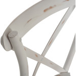 ΚΑΡΕΚΛΑ OWEN ΣΤΟΙΒΑΖΟΜΕΝΗ ΞΥΛΙΝΗ ΑΠΟ ΟΞΙΑ WHITE WASH ΧΡΩΜΑ ΜΕ ΧΙΑΣΤΙ ΠΛΑΤΗ HM8575.04 45x55,5x90 cm