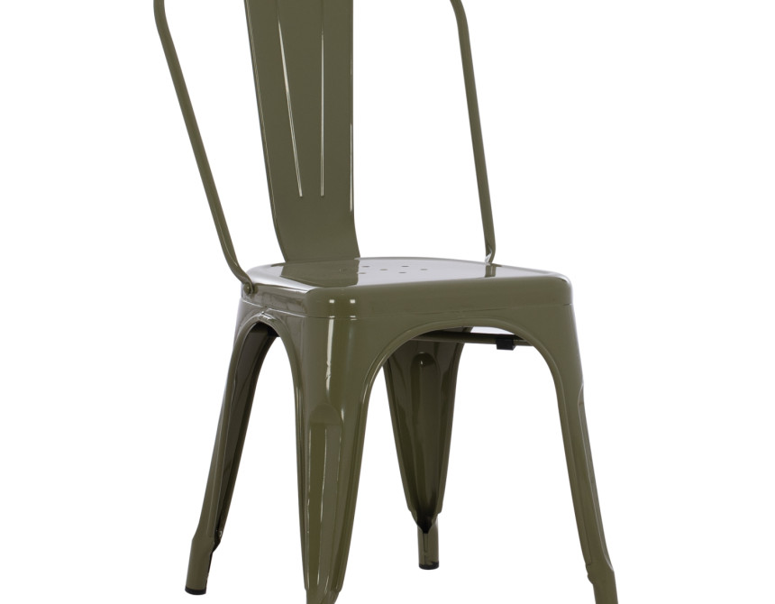 ΚΑΡΕΚΛΑ ΜΕΤΑΛΛΙΚΗ MELITA HM8641.43 ΣΕ DARK OLIVE GREEN 43x50x82Υεκ.