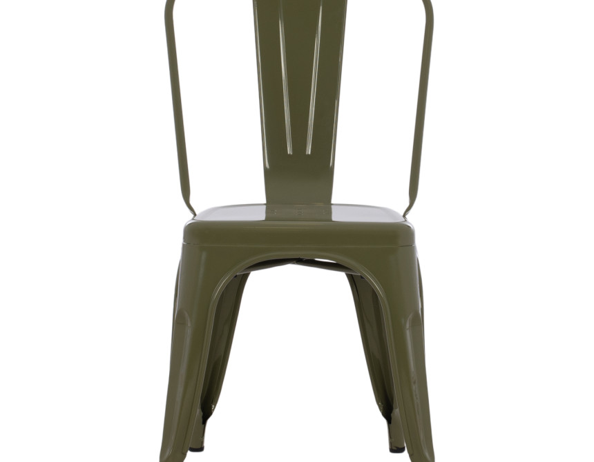 ΚΑΡΕΚΛΑ ΜΕΤΑΛΛΙΚΗ MELITA HM8641.43 ΣΕ DARK OLIVE GREEN 43x50x82Υεκ.