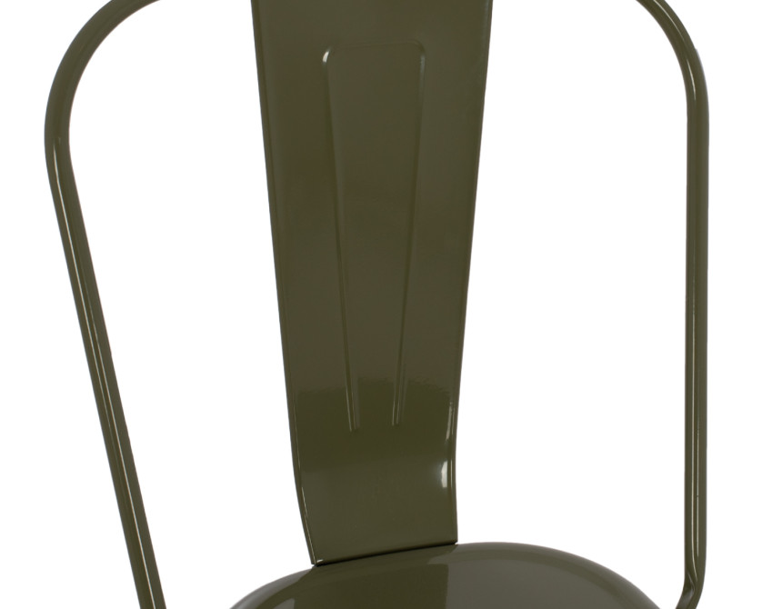 ΚΑΡΕΚΛΑ ΜΕΤΑΛΛΙΚΗ MELITA HM8641.43 ΣΕ DARK OLIVE GREEN 43x50x82Υεκ.