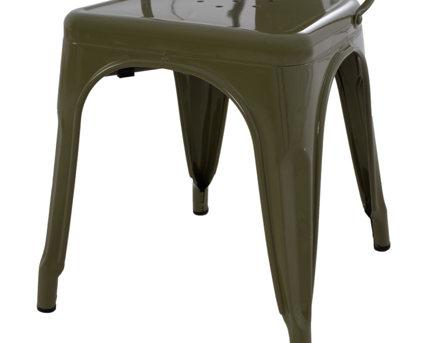 ΚΑΡΕΚΛΑ ΜΕΤΑΛΛΙΚΗ MELITA HM8641.43 ΣΕ DARK OLIVE GREEN 43x50x82Υεκ.
