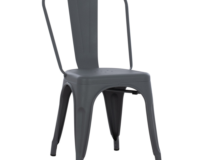 ΚΑΡΕΚΛΑ ΜΕΤΑΛΛΙΚΗ MELITA-PRO HM8641.50 ΓΚΡΙ 44x47x84.5Υεκ.