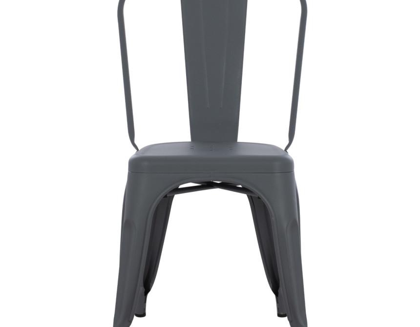 ΚΑΡΕΚΛΑ ΜΕΤΑΛΛΙΚΗ MELITA-PRO HM8641.50 ΓΚΡΙ 44x47x84.5Υεκ.