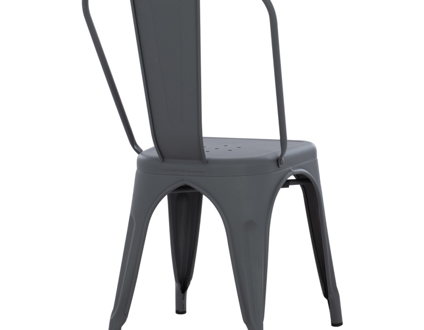 ΚΑΡΕΚΛΑ ΜΕΤΑΛΛΙΚΗ MELITA-PRO HM8641.50 ΓΚΡΙ 44x47x84.5Υεκ.
