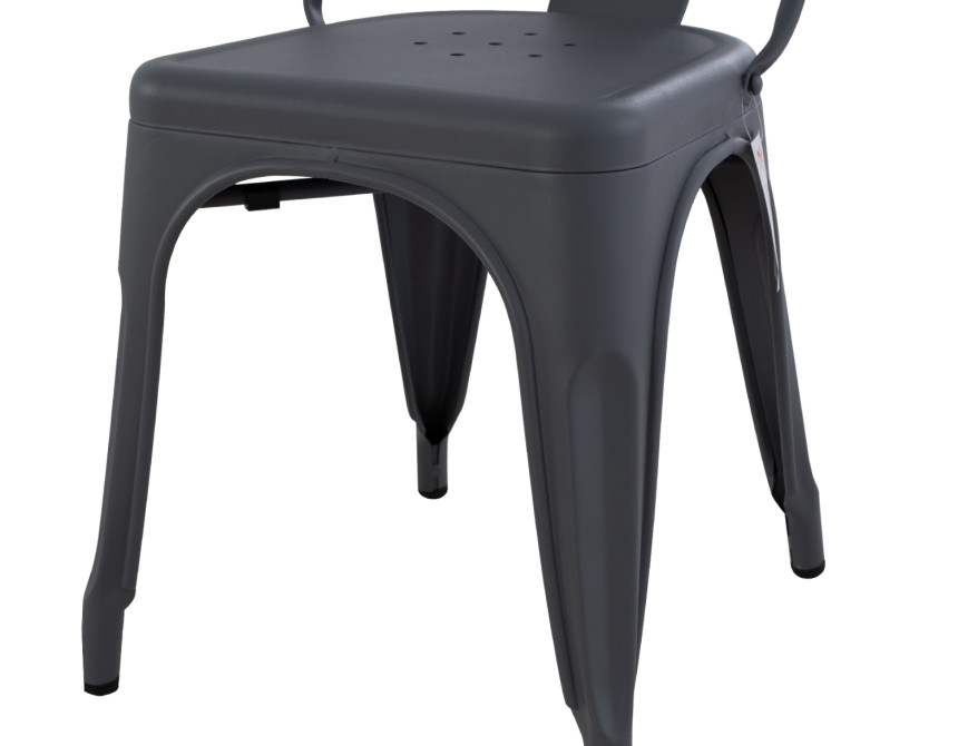 ΚΑΡΕΚΛΑ ΜΕΤΑΛΛΙΚΗ MELITA-PRO HM8641.50 ΓΚΡΙ 44x47x84.5Υεκ.