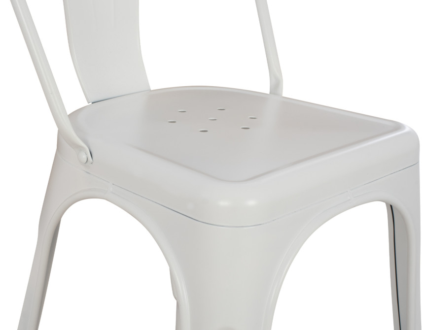 ΚΑΡΕΚΛΑ ΜΕΤΑΛΛΙΚΗ MELITA-PRO HM8641.41 ΛΕΥΚΟ ΜΑΤ 44x47x84.5Υεκ.