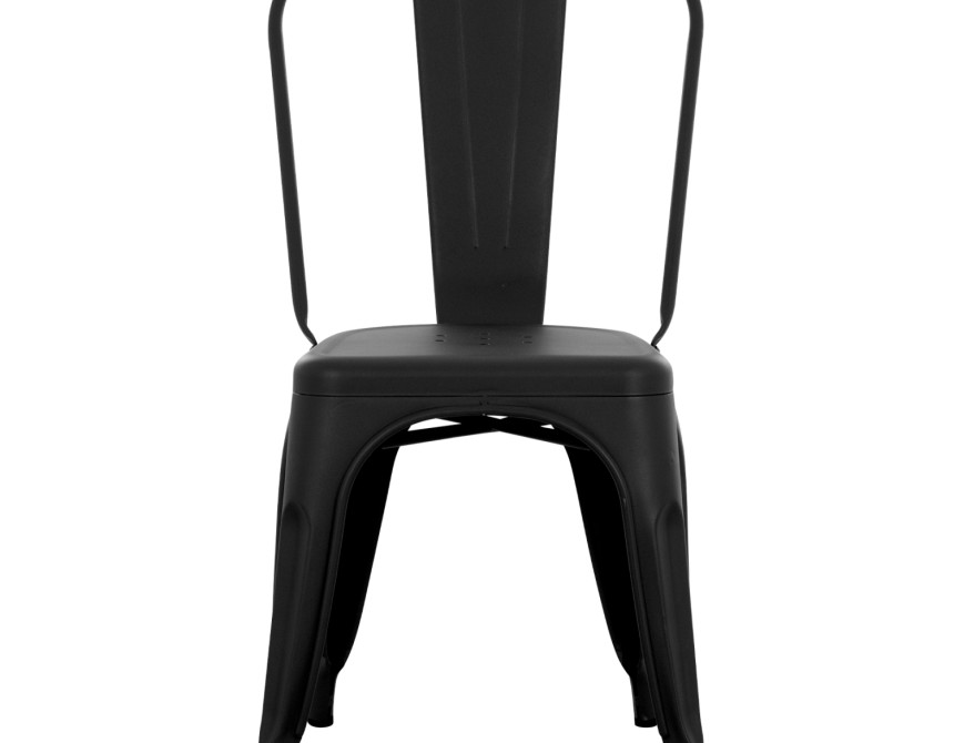 ΚΑΡΕΚΛΑ ΜΕΤΑΛΛΙΚΗ MELITA-PRO HM8641.42 ΜΑΥΡΟ ΜΑΤ 44x47x84.5Υεκ.