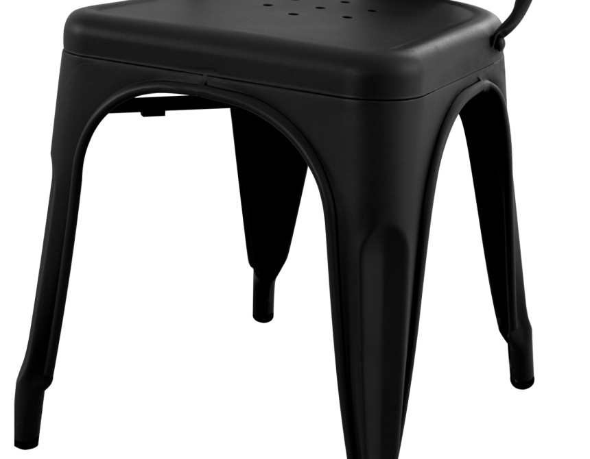 ΚΑΡΕΚΛΑ ΜΕΤΑΛΛΙΚΗ MELITA-PRO HM8641.42 ΜΑΥΡΟ ΜΑΤ 44x47x84.5Υεκ.