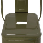 ΣΚΑΜΠΟ BAR ME ΠΛΑΤΗ ΜΕΤΑΛΛΙΚΟ MELITA-PRO HM8643.43 DARK OLIVE GREEN 42x42x100Υεκ.