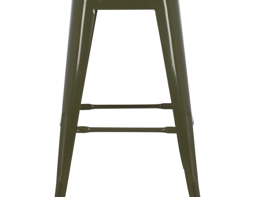 ΣΚΑΜΠΟ ΜΕΣΑΙΟΥ ΥΨΟΥΣ ΜΕΤΑΛΛΙΚΟ MELITA-PRO HM8573.43 DARK OLIVE GREEN 43x43x67Υεκ.