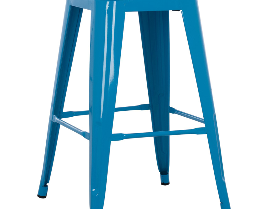 ΣΚΑΜΠΟ ΜΕΣΑΙΟΥ ΥΨΟΥΣ ΜΕΤΑΛΛΙΚΟ MELITA-PRO HM8573.48 ΜΠΛΕ 43x43x67Υεκ.