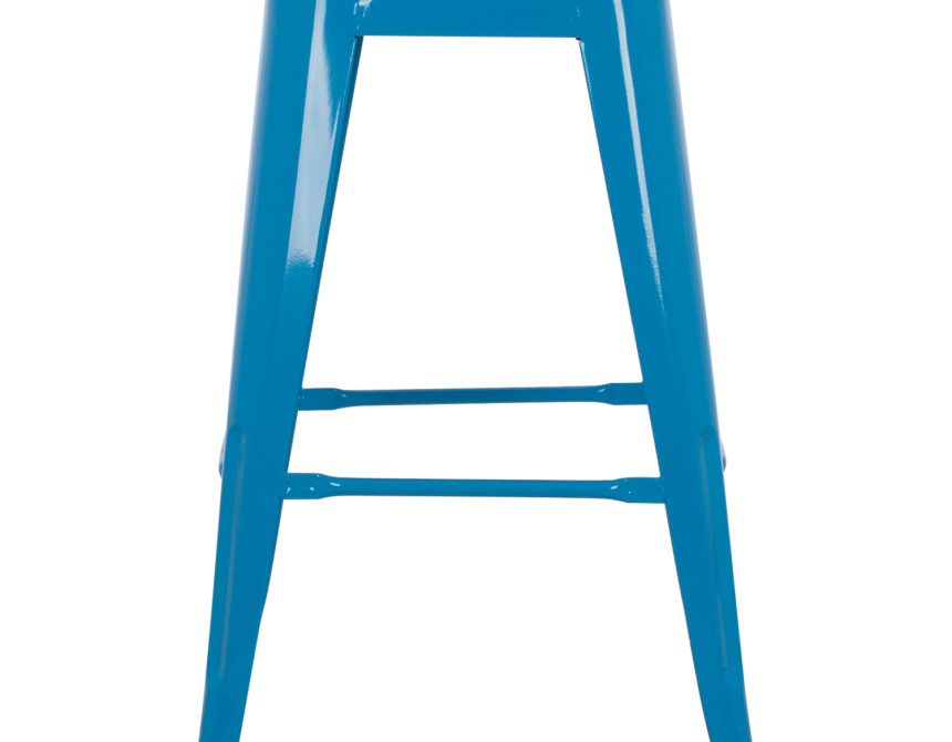 ΣΚΑΜΠΟ ΜΕΣΑΙΟΥ ΥΨΟΥΣ ΜΕΤΑΛΛΙΚΟ MELITA-PRO HM8573.48 ΜΠΛΕ 43x43x67Υεκ.
