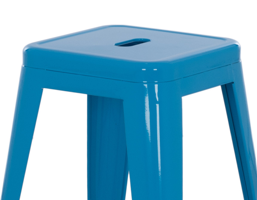 ΣΚΑΜΠΟ ΜΕΣΑΙΟΥ ΥΨΟΥΣ ΜΕΤΑΛΛΙΚΟ MELITA-PRO HM8573.48 ΜΠΛΕ 43x43x67Υεκ.